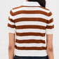 Frame - Women's The Bold Stripe Polo Shirt