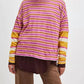 Free People - NINA STRIPE LONG SLEEVE TEE