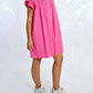 Molly Bracken - Ruffle Sleeve Shirt Dress