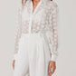 Astr - Ioannis 3D Floral Appliqué Shirt