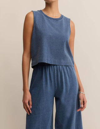Z Supply - Sloane Jersey Denim Muscle Tank