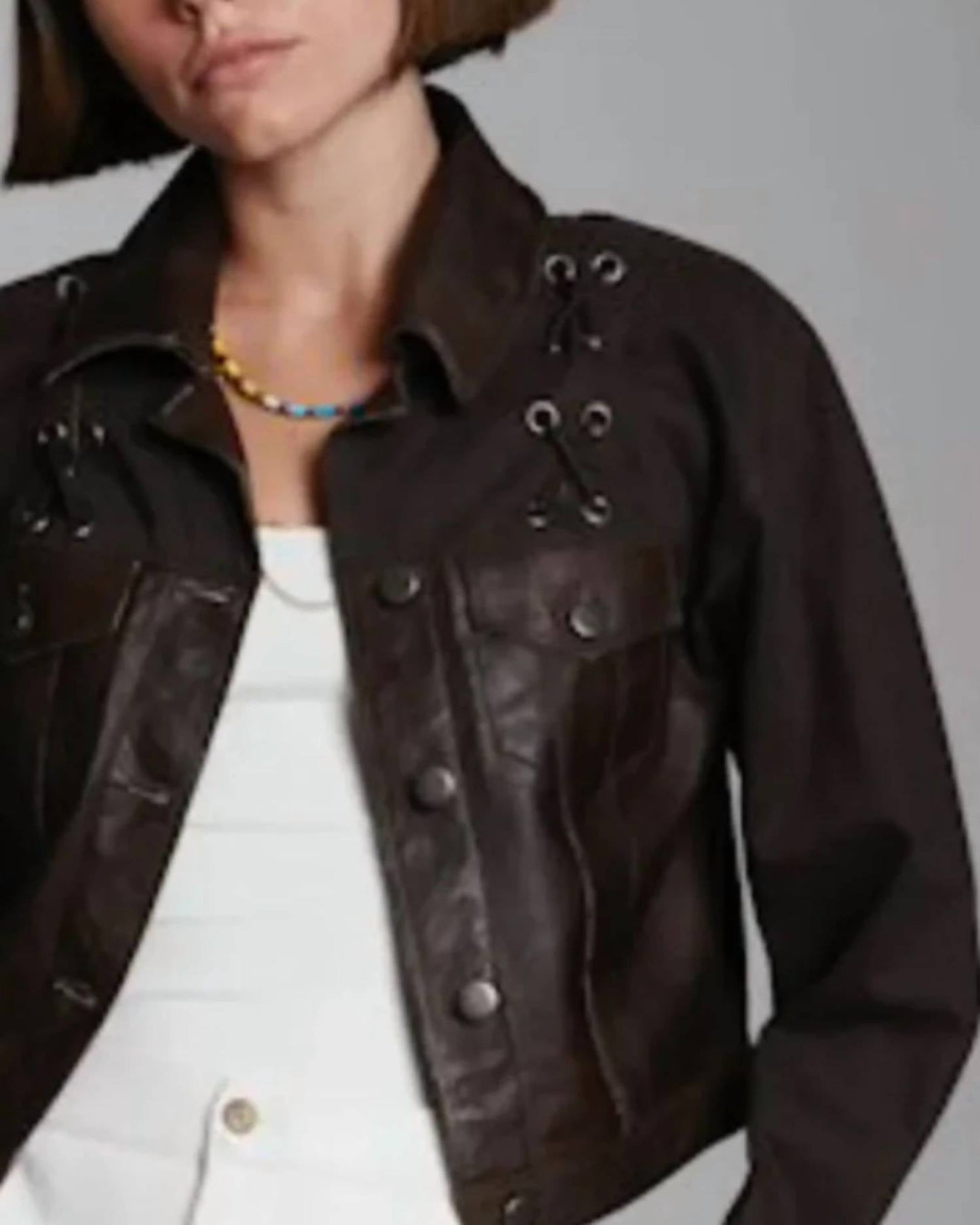 Lucchese - Hailey Twill Patina Jacket