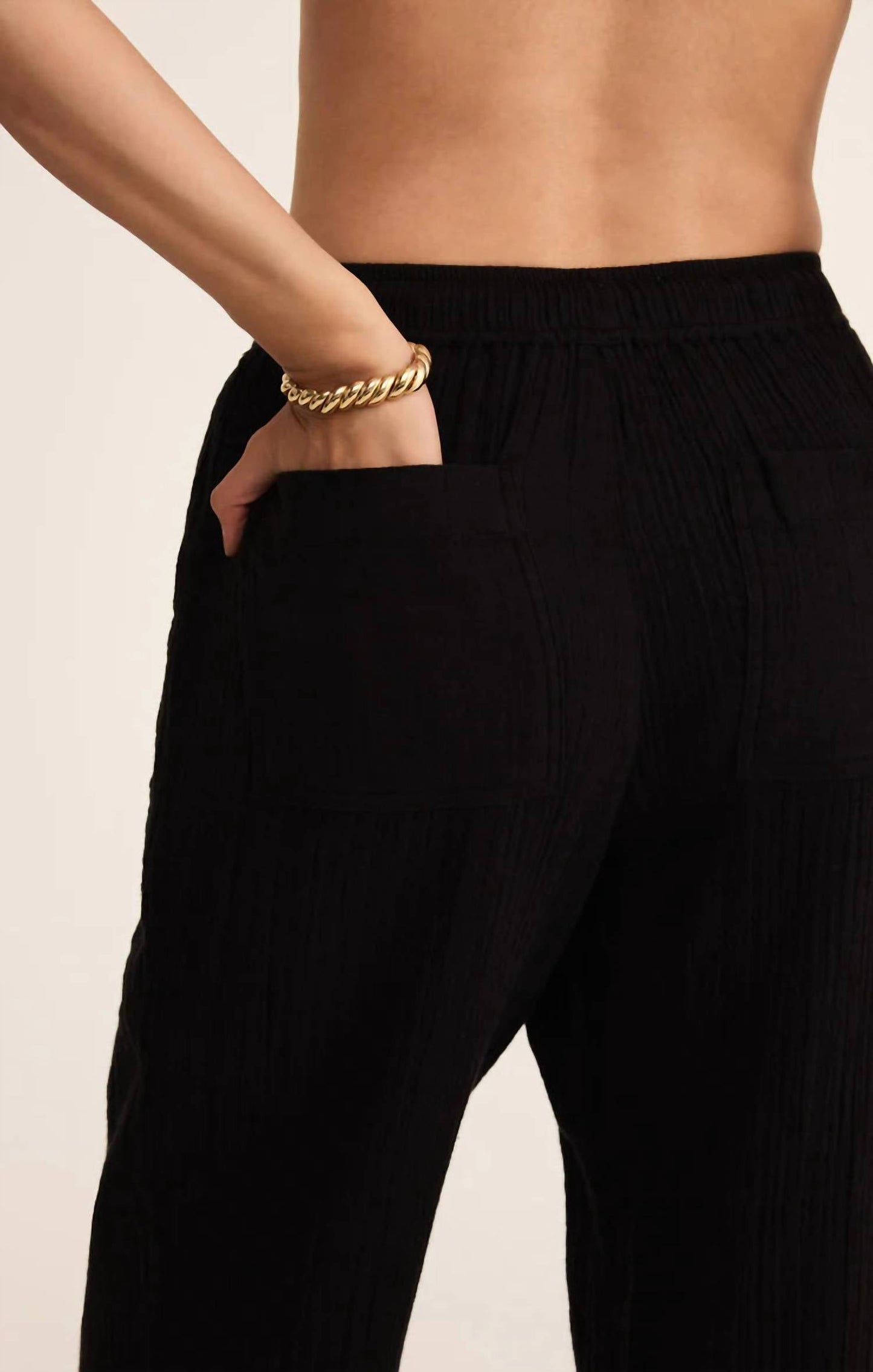 Z Supply - PLAZA AIRY GAUZE ANKLE PANT