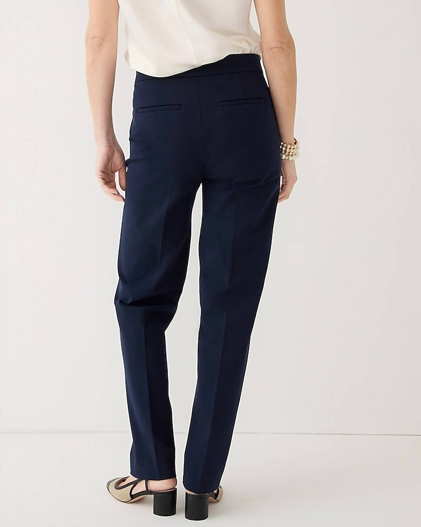 J.Crew - Kate Straight-leg Pant In Bi-stretch Cotton Blend