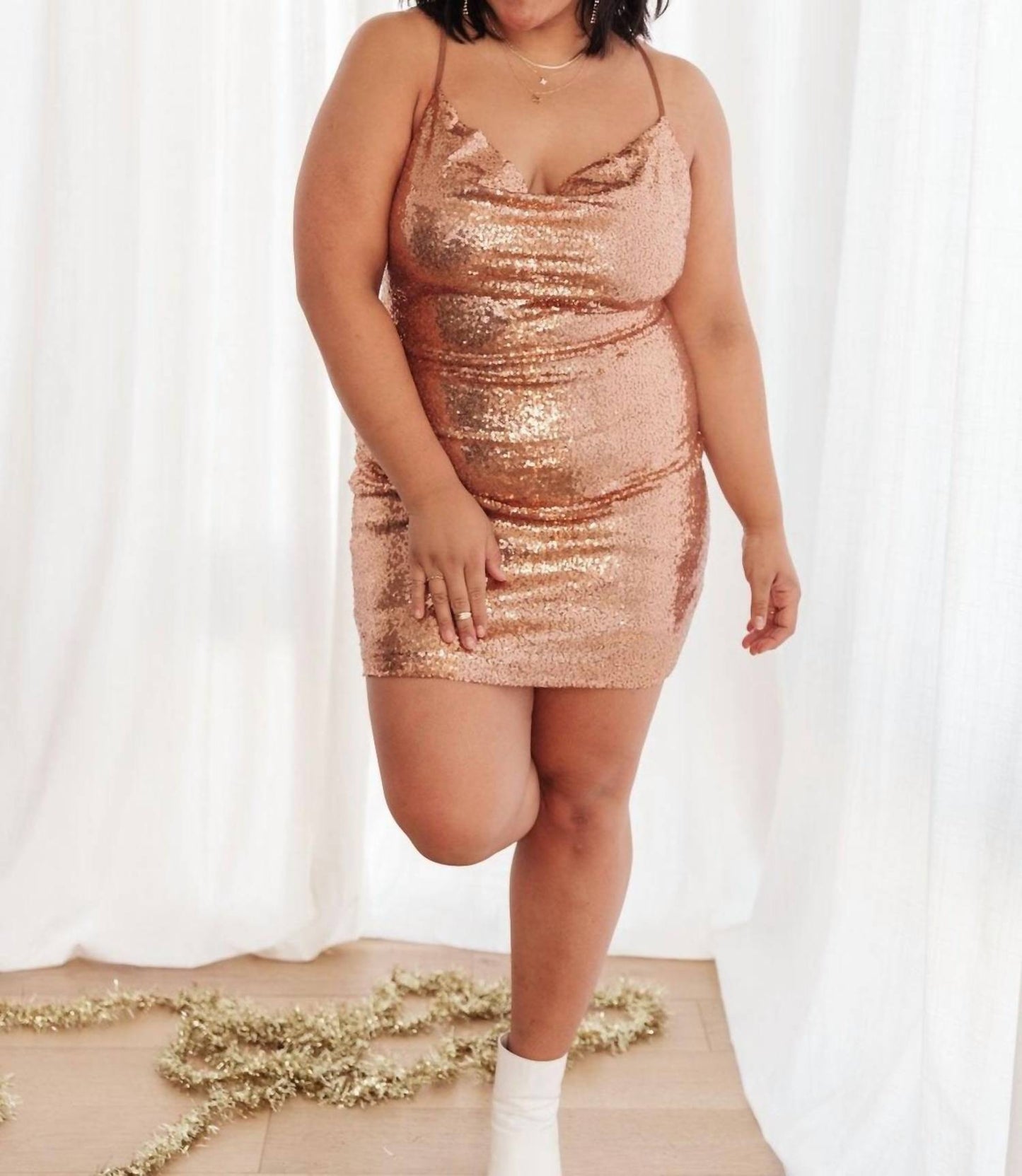 143 Story - Shining in Sequins Dress