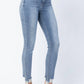 Judy Blue - Giana Mid-rise Skinny Denim Jeans