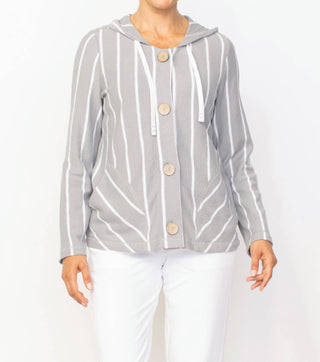 Habitat - French Terry Stripe Hoodie