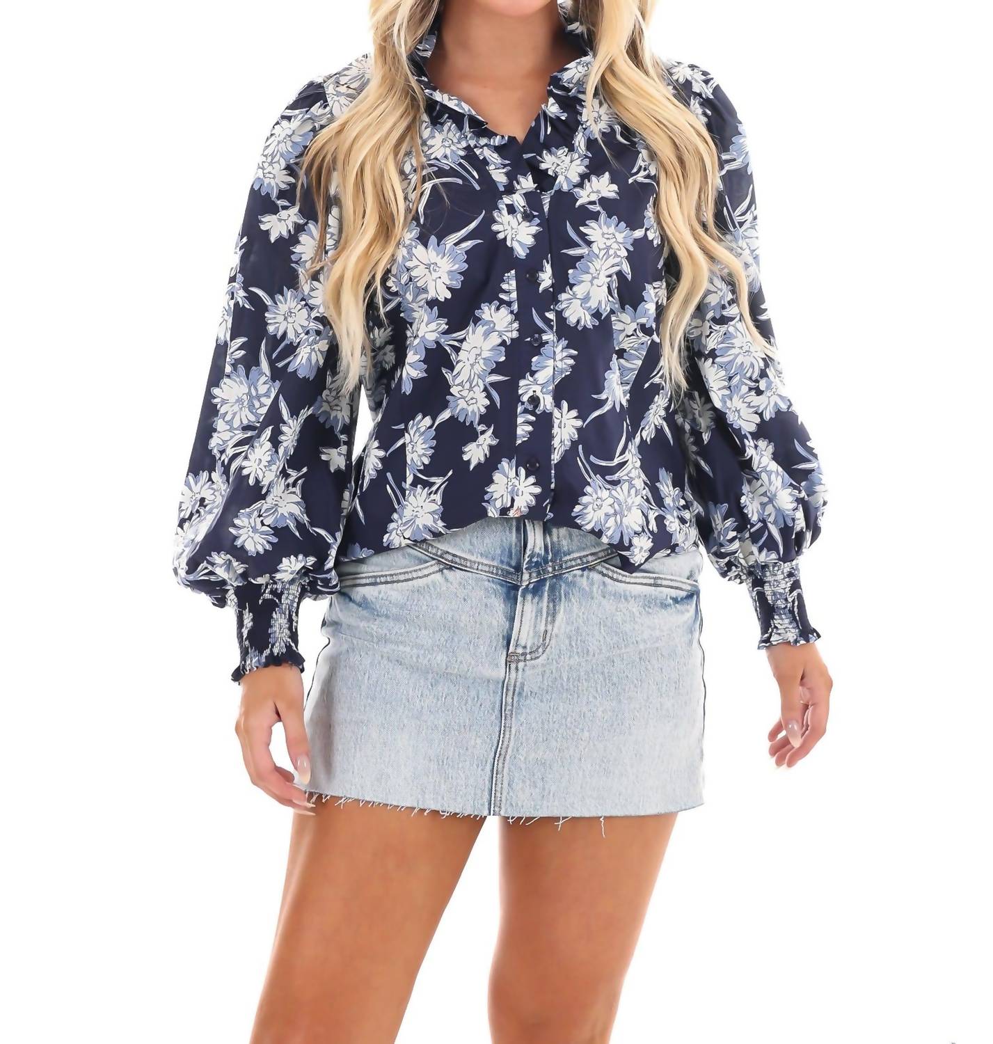 Entro - Never Really Know Floral Top