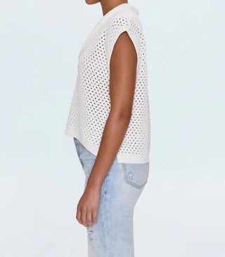 Pistola - Beck Open Knit Cropped Sweater