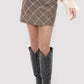 Sadie & Sage - Gossip Girl Plaid Mini Skirt