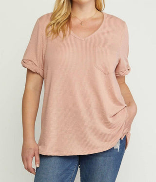 Entro - Textured Pocket Top