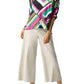 Joseph Ribkoff - GEORGETTE GEOMETRIC PRINT BOXY TOP