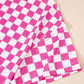 Aapparella - Women's Checkered 2-piece Skort Set