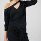 Lna - Klane Long Sleeve Ribbed Top