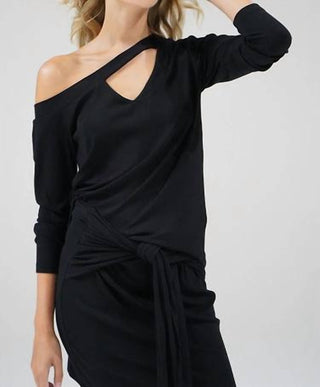 Lna - Klane Long Sleeve Ribbed Top