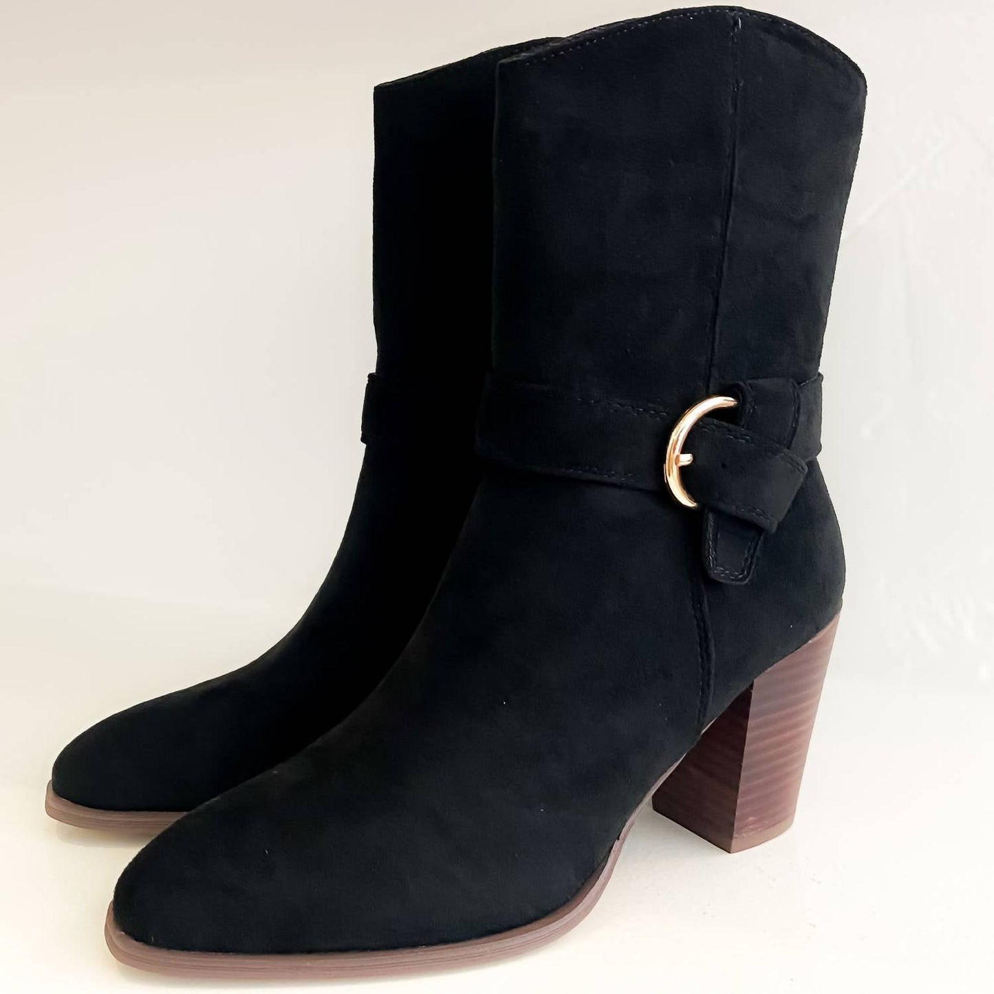 Beast Fashion - Women's Zane Faux Suede Bootie