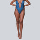 Porshia By Porshia Banks - Camille Striped Monokini
