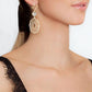 Avenue Chic - Women's Filigree Pendant Earrings
