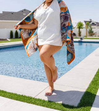 Gypsy Jazz - Luxury Beach Towel