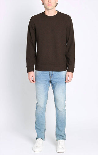 Jachs New York - Wool Blend Soft Long Sleeve Crewneck Sweater