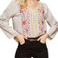 Andree By Unit - Ocho Rios Embroidered Top - Plus