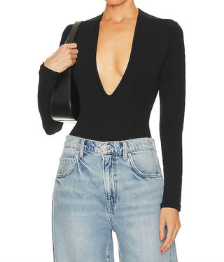 Agolde - ZENA DEEP V BODYSUIT