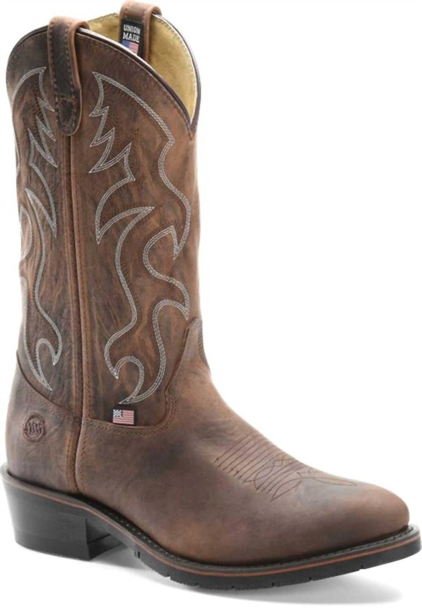 Double-H Boots - Men's Ag7 Work Western Sahara Cowboy Boot