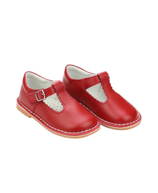 L'Amour - Baby Girl Selina Scalloped Mary Jane Shoe