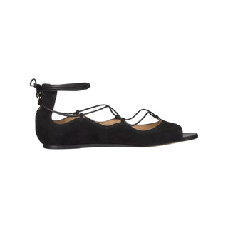 Sam Edelman - Women's barbara Lace Up Suede Flats Sandals