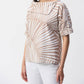 Joseph Ribkoff - Tropical Print Puff Sleeve Top