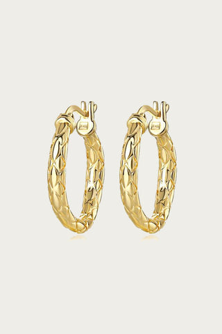 F+H Studios - SNAKESKIN HOOPS