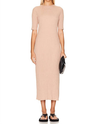 Varley - Maeve Rib Knit Midi Dress
