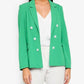 Topshop - Bonded Double Breasted Open Front Jacket