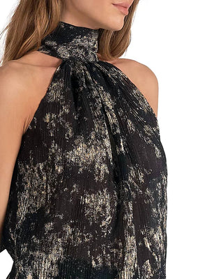 Elan - Plisse Sleeveless Top