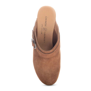 Chinese Laundry - Women's Cindy Split Suede Clogs