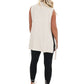 Allie Rose - Long Run Linen Jacket Vest