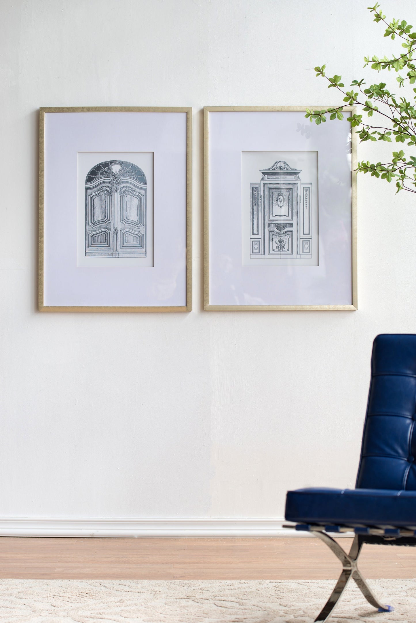 The Grand Portal™ Duo — Architectural Pencil Art Prints
