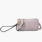 Jen & Co. - Women's Crossbody Wristlet with Twist Lock Closure