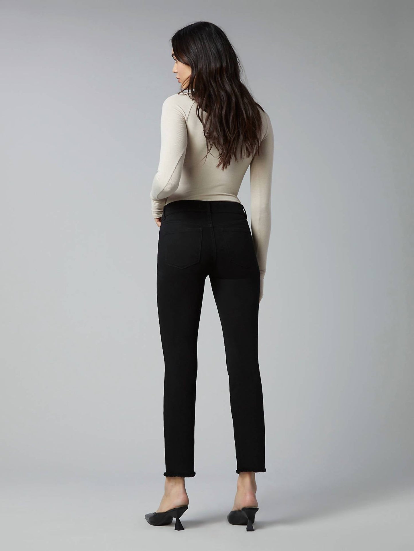Dl1961 - Women'S - Mara Straight Mid Rise Instasculpt Ankle Jeans
