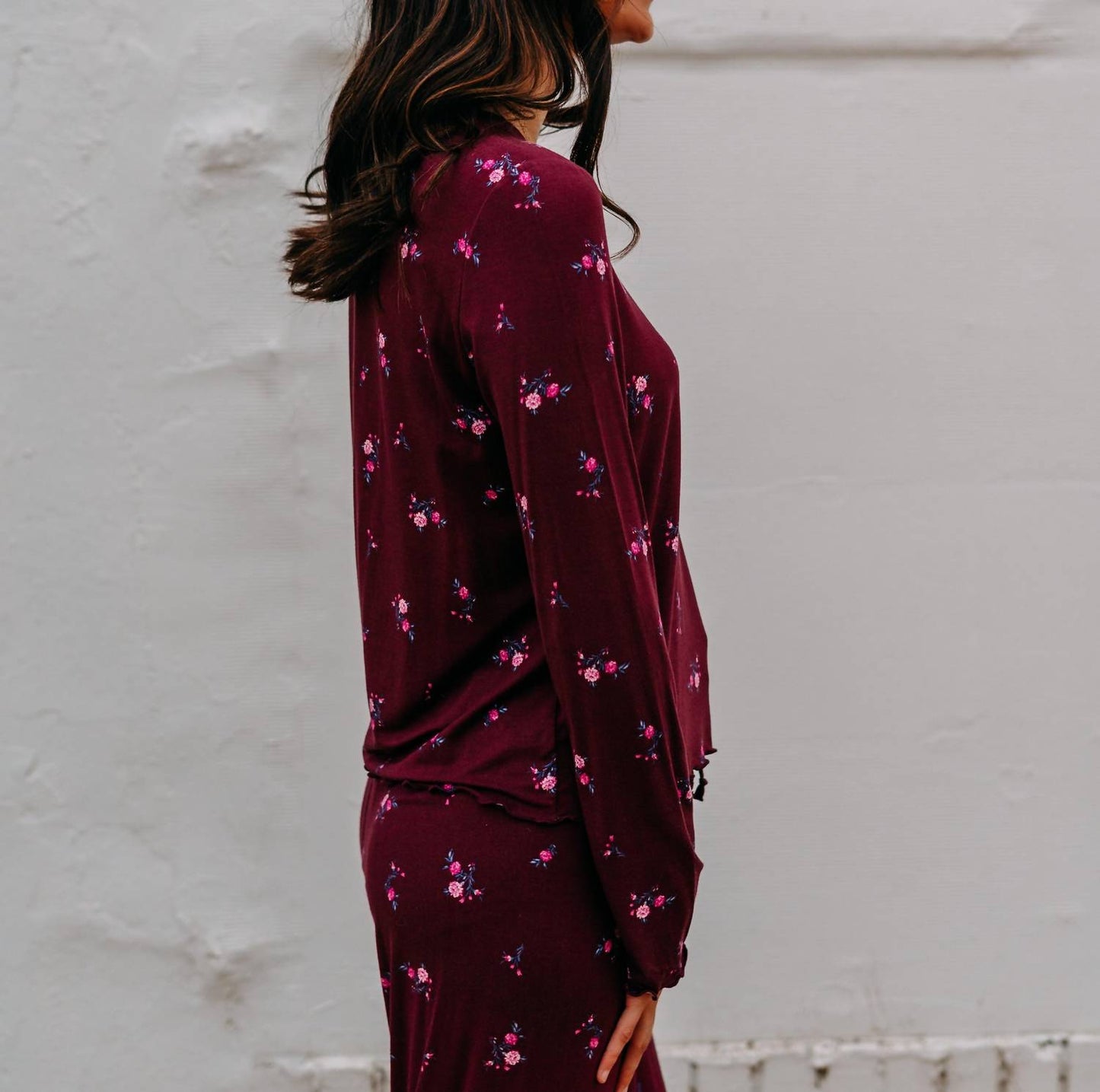 Z Supply - Bella Ditsy Long Sleeve Top