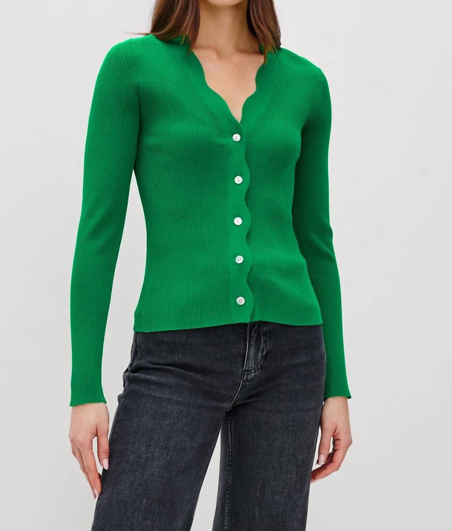 Rails - Dita Long Sleeve Button Front Top