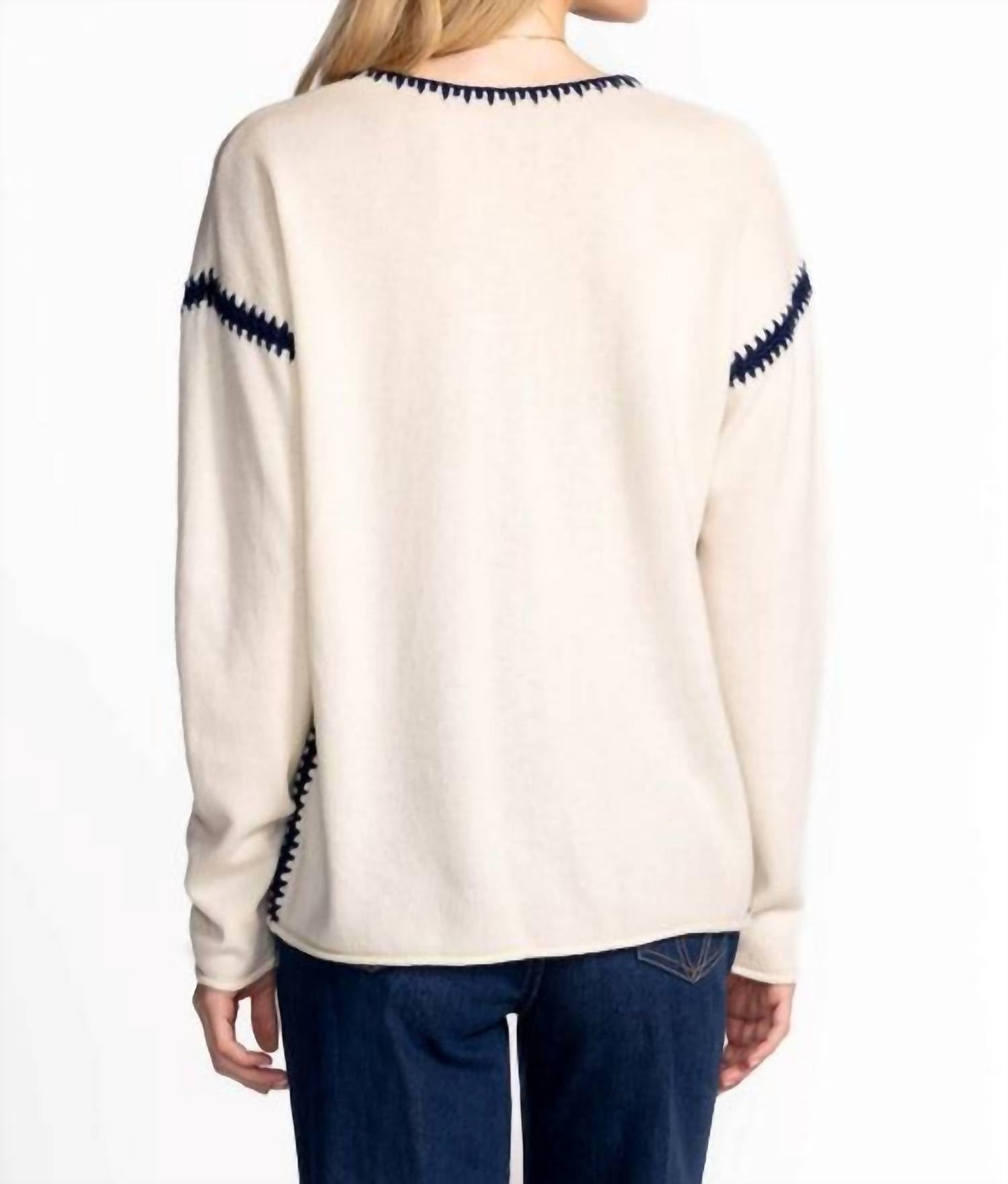 Johnny Was - THE WHIPSTITCH V‑NECK PULLOVER MAIORA