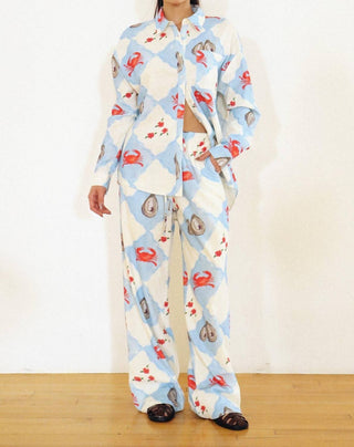 Bailey Rose - Coastal Charm Drawstring Pants