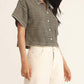 Z Supply - Monaco Crochet Button Up Shirt