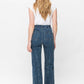 Judy Blue - High Elastic Waist Vintage Straight Leg Jeans