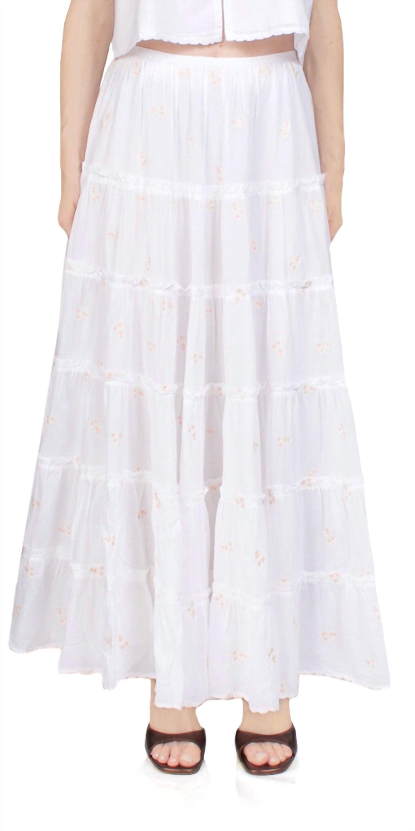 Ciao Lucia - Coralie Embroidered Skirt