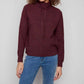 Charlie B - Textured Raglan Cowl Neck Sweater