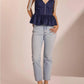 Strut & Bolt - Scallop Embroidery Sleeveless Top