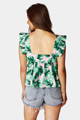 Buddylove - Kyle Ruffle Swing Tank Top