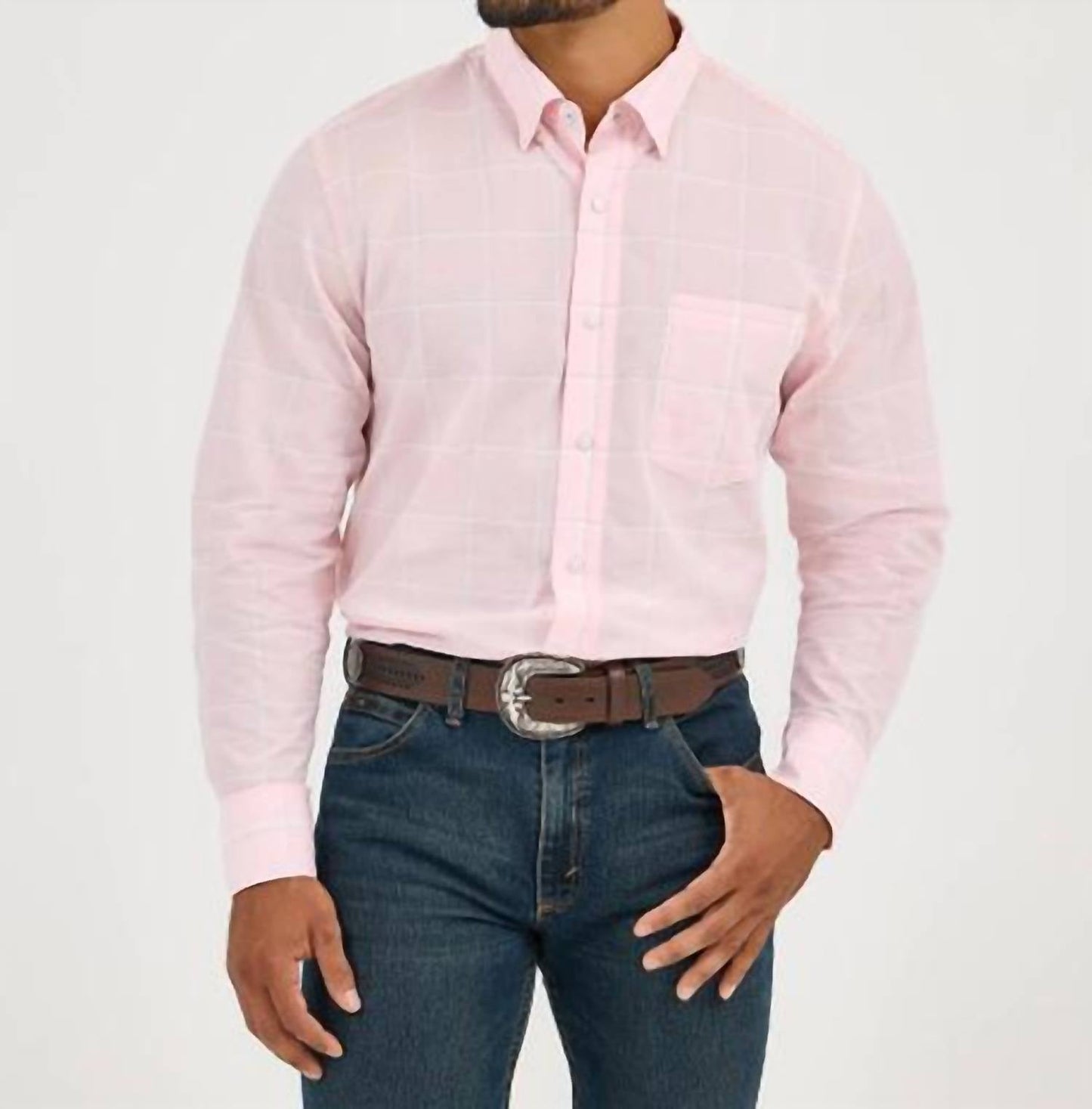 Wrangler - Cody Johnson Long Sleeve Plaid Shirt